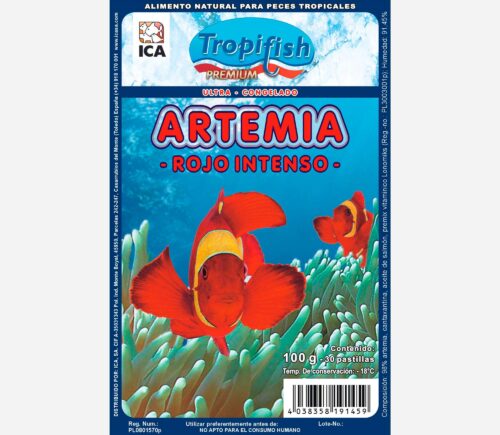 Artemia super roja 100gr