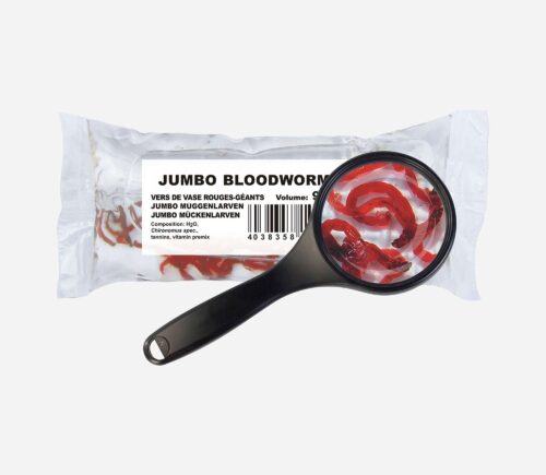 Bolsa larva roja de mosquito jumbo